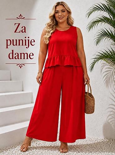 Kompleti: 06. ✨ Za punije dame ✨ 📏 Veličine: XL, 2XL, 3XL, 4XL – 4.900 din 📏 — 1