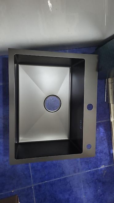 Santexnika: Mətbəx üçün paslanmayan polad lavabo - Material: yüksək keyfiyyətli — 3