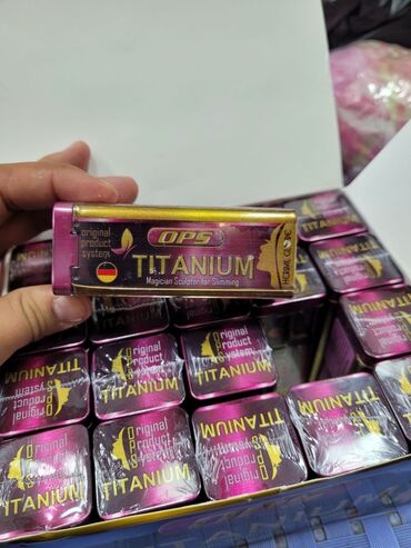 бомба для сжигания жиров: Титаниум OPS способствует выводу токсинов и шлаков, обладают