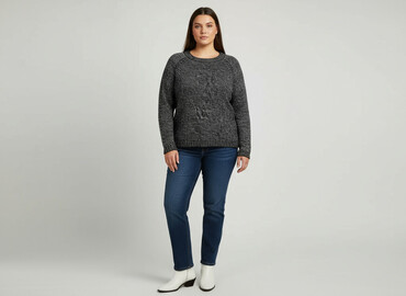 shein odzież wierzchnia plus size: New Look, Светр жіночий, розмір 3XL