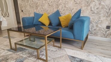 işlenmiş divan kreslo: Klassik divan, Qonaq otağı üçün, Açılmayan