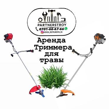 косы для травы: Аренда садовой техники, Триммер, мотокоса — 1