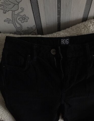 брюки s: Джинсы и брюки, цвет - Черный, Б/у