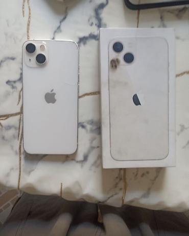 iphone 13 ekrani: IPhone 13, 128 GB, Ağ, Face ID — 10