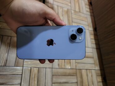 telefon iphone 14: IPhone 14, 128 ГБ, Синий, Отпечаток пальца, Face ID