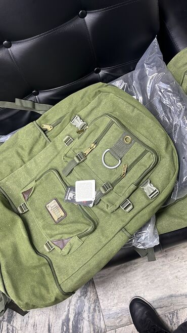 зеленая сумка: Рюкзаки