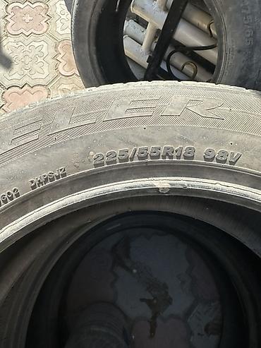 98: Летние шины Bridgestone Dueler H/P Sport, 3 шт - Размер: 225/55 R18 — 3