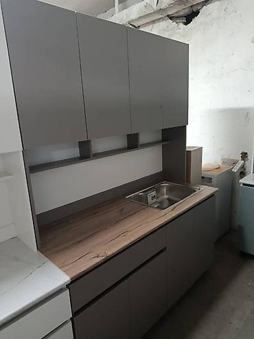silver kitchen: Компактный модульный кухонный гарнитур в современном стиле. Состав и — 1