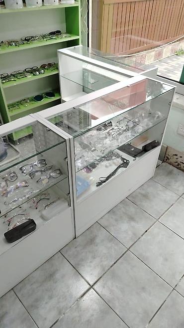 Оборудование для магазинов: Optika vitrinləri və eynək sərgiləmə mebeli - Material: şüşə — 1