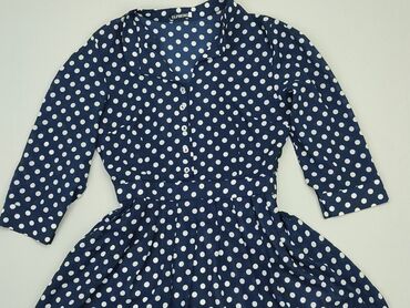 spódnice midi w groszki: Dress, XL (EU 42), condition - Satisfying