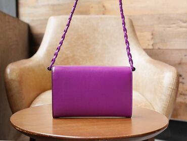 Torbe: Torba preko ramena u jarkoj purpurnoj boji - Materijal: glatka — 6