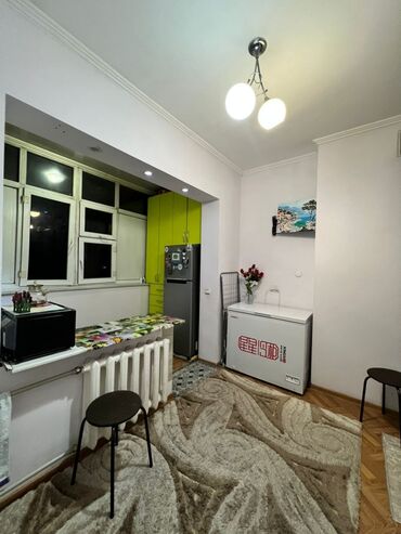 продажа квартир бишкек: 1 комната, 39 м², 105 серия, 2 этаж, Евроремонт