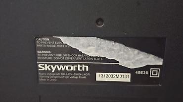 av out usb: Телевизор Skyworth 40E36, диагональ 40" - Тонкая рамка, классический — 3