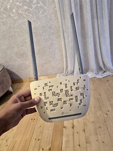 kreditle masaustu komputerler: TP-Link TD-W8961N ADSL2+ Wi‑Fi router - Model: TD-W8961N (300Mbps — 1