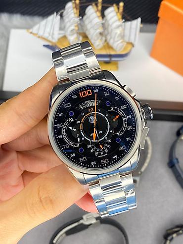 electron saat: Yeni, Qol saatı, Tag Heuer, rəng - Gümüşü — 1