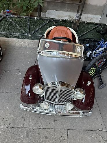 Uşaq üçün elektrik maşınları: Uşaq üçün elektrikli klassik avtomobil – retro dizayn - Korpusu — 2