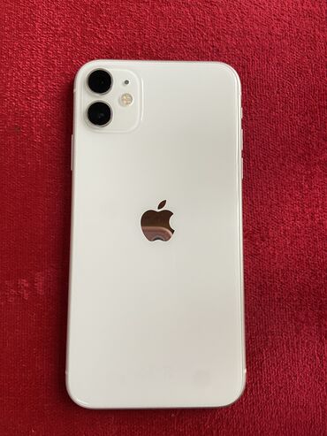 ipone 6: IPhone 11, 128 GB, Ağ, Barmaq izi, Simsiz şarj, Sənədlərlə