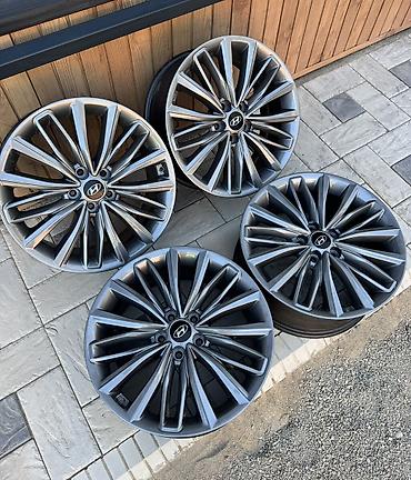 диски на грандеур: Литые Диски R 19 Hyundai, Комплект, отверстий - 5, Б/у — 3