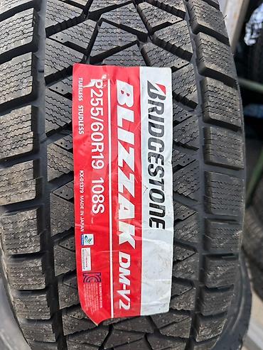 Унаа: Зимние шины Bridgestone Blizzak DM-V2 - Размер: P255/60R19 - Индекс — 1