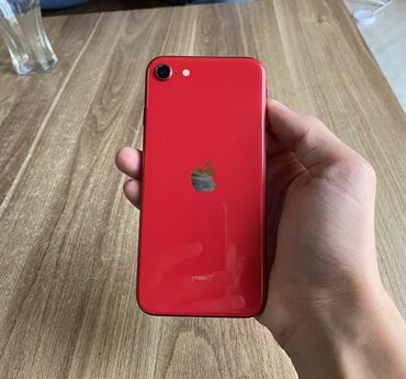 iphone xarab: IPhone SE 2020, 64 GB, Qırmızı