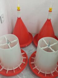 сколько стоит аквариум: Tovuqçuluq üçün plastik avadanlıq dəsti - 2 ədəd asqılı suvarma