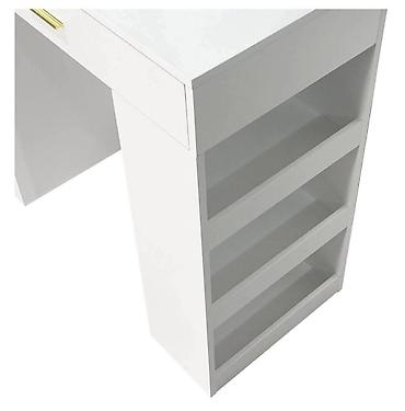 bed: Kozmetički sto/tač sa LED osvetljenim ogledalom - Moderan toaletni — 3