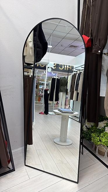 Күзгүлөр: Размер:170/70 Напольное зеркало в металлической раме - Форма: арка — 2