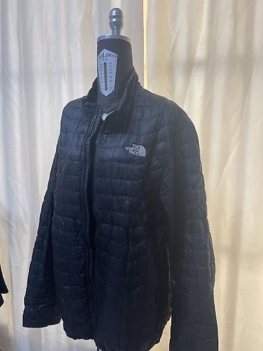 Qadın geyimləri: The North Face qadın/kişi üçün yüngül şişmə jaket - Rəng: qara - — 2