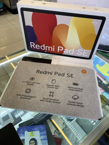 кампютерный: Планшет, Xiaomi, память 256 ГБ, 10" - 11", Wi-Fi, Б/у, Классический цвет - Зеленый