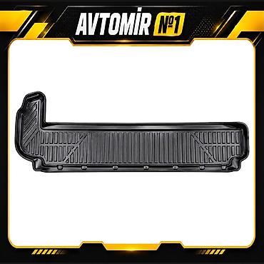 Toyota Land Cruiser LC150 2009-2023 7 yerlik üçün baqaj rezin ayaqaltı