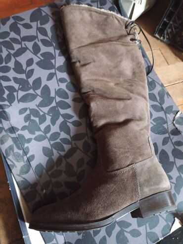 ugg crne cizme: High boots, 38