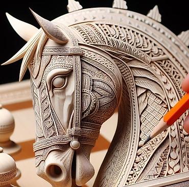 Шахматы: Эксклюзивные шахматы — коллекционные наборы с художественно — 22