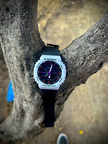 g shock az: Casio G‑SHOCK GA‑2100 seriyası qol saatları - Korpus: səkkizguşəli — 3