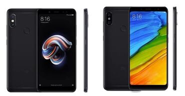 Redmi: Redmi, Redmi Note 5, Б/у, 32 ГБ, цвет - Черный, 2 SIM