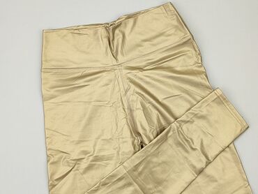 spodnie materiałowe rurki: Material trousers, XL (EU 42), condition - Perfect