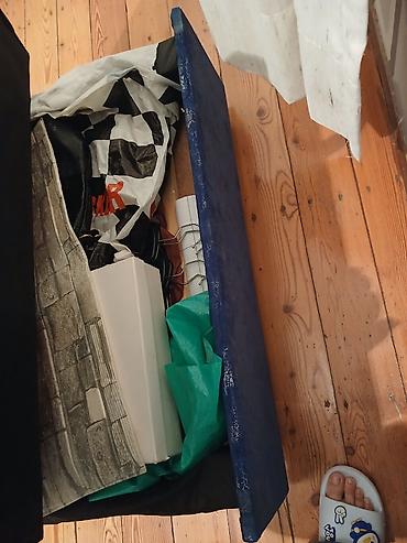 Mebel: Ideal veziyyetde yeni bazali hem yatmaq hem oturmaq ucun tek neferlik — 1
