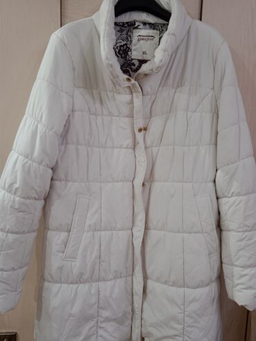 женские пальто куртки в Кыргызстан | ПАЛЬТО: Женская куртка 3XL, цвет - Белый