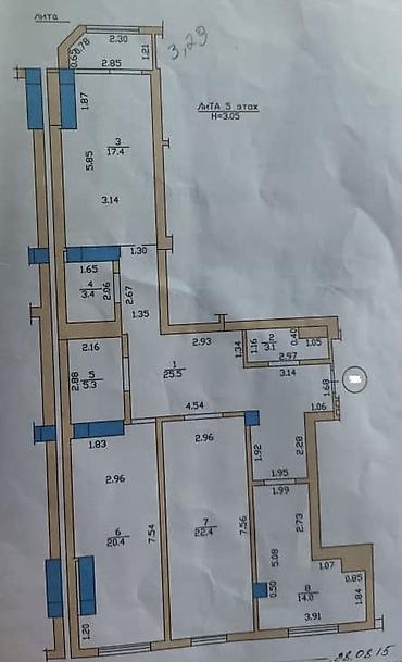 Продажа квартир: 3 комнаты, 115 м², Элитка, 5 этаж, Евроремонт — 18
