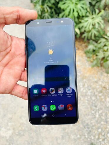 Казаны: Samsung Galaxy A6 Plus, цвет - Синий, Две SIM карты