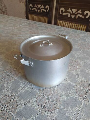 Qazanlar: Qazan, rəng - Boz, Alüminium, 2 l, SSRİ