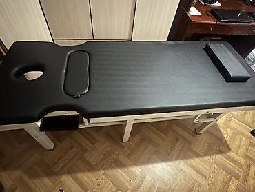 Профессиональная массажная кушетка стационарная - Жесткая