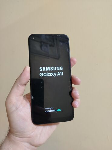 samsung j6 qiymeti: Samsung Galaxy A11, 32 GB, rəng - Qara, Sensor, Barmaq izi