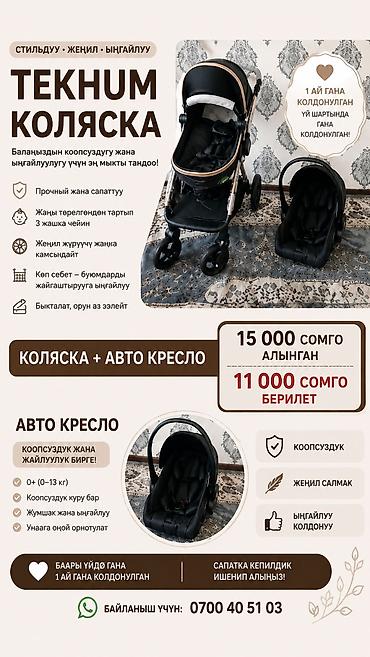 Коляски: Детская коляска Teknum + автокресло (набор) Основное: - Универсальный — 1