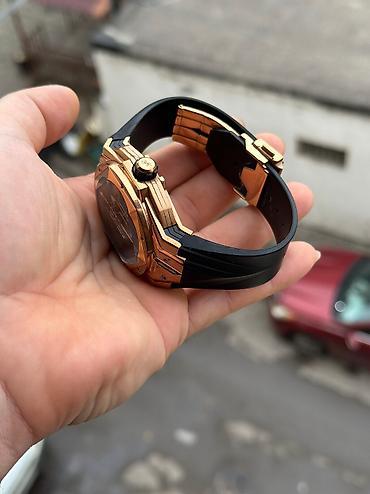 Aksesuarlar: İşlənmiş, Qol saatı, Hublot, rəng - Qızılı — 3