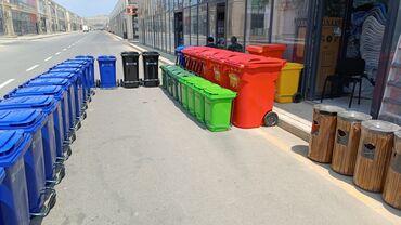 Tullantı qabları: Köçürmə var Çek verilir 20 litrden 1100 litrə qədər butun olçulər — 30