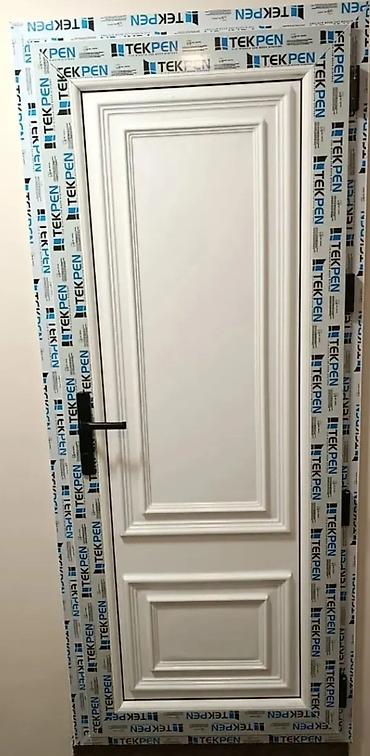 hamam xoncasi: Hamam üçün Yeni Plastik qapı 80x200 sm Çərçivə ilə, Zəmanətli, Pulsuz quraşdırma, Ödənişli çatdırılma, Rayonlara çatdırılma, Ünvandan götürmə — 2