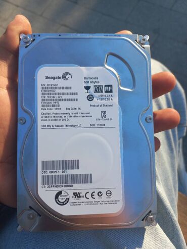 seagate: Daxili Sərt disk (HDD) Seagate, 512 GB, 3.5", Yeni