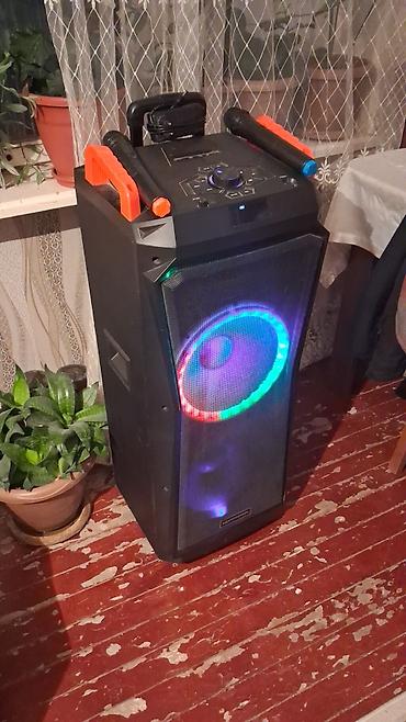 aux bluetooth: Hoffmann portativ səsgücləndirici (party speaker) - Güclü iki yollu — 3