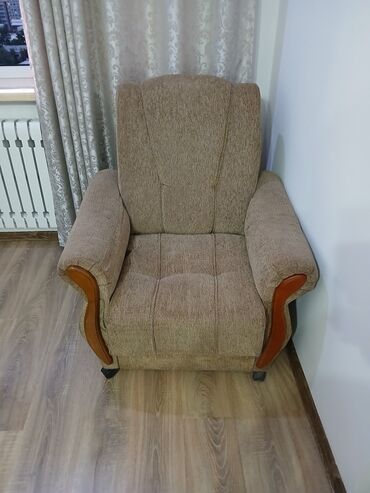 купить кровать с матрасом полуторка: Продам очень дёшево 4 креслоодноспальную кровать за всё 5000с