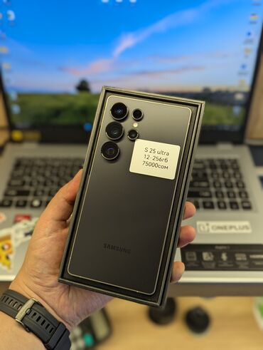 телефон редми нот 13 про: Samsung Galaxy S25 Ultra, Колдонулган, 256 ГБ, түсү - Кара, Бөлүп төлөө менен, 1 SIM, eSIM